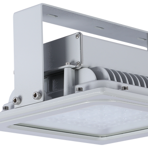 Lampes LED en alliage d'aluminium IP66 anti-explosion pour plafonds hauts, protection contre les explosions de gaz et de poussière en zone 1-21, certificat ATEX - Product Image 3