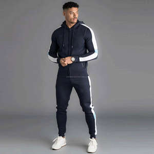 Conjunto Deportivo de 2 Piezas para Hombre, Diseño Moderno y Exclusivo, Logotipo Personalizado, Algodón y Poliéster Ligeros, con Cierre, Novedad 2026 - Product Image 6