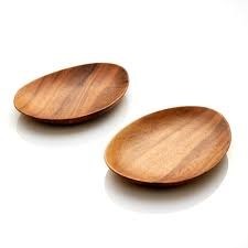 Plateau en bois d'acacia massif fait main, design élégant, qualité supérieure, vente en gros, plateau de service en bois fait main - Product Image 2