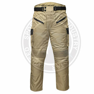 กางเกงกีฬาผ้า Cordura ได้รับการรับรอง CE สำหรับชายและหญิงสีดำระบายอากาศได้ดีกันน้ำไซส์ใหญ่ป้องกันรังสียูวีแห้งเร็วสำหรับขับขี่รถจักรยานยนต์ - Product Image 6