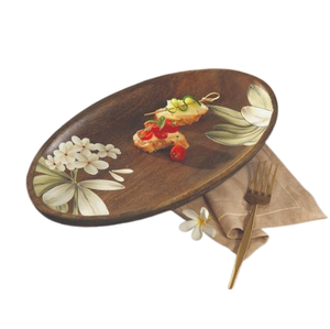 Bandejas de postre de madera de buena calidad Recién llegado Plato de bandeja de servicio de madera de acacia duradero para uso en hoteles y restaurantes - Product Image 3