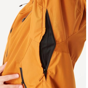 Veste de ski pour homme grande taille, confortable et respirante, design et logo personnalisés, vêtements de neige pour homme - Product Image 4