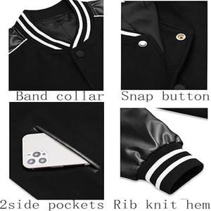 Meilleure vente Varsity Jacket Casual Wear Vestes à manches longues pour femmes et hommes Fabriqué au Pakistan téléchargé par Dress Sports - Product Image 4