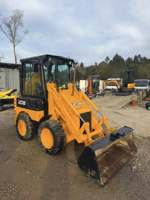 Mini pelle sur pneus JCB 1CX robuste |   Chargeur compact à moteur diesel de 37 kW |   Matériel de construction à haute valeur de revente