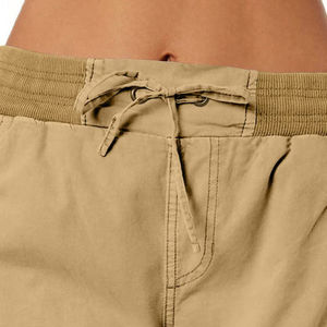 Shorts Cargo de Mujer Personalizados, Cintura Media, Transpirables, con Botones, con Impresión de Logotipo Personalizado, Estilo Hot Pants, Tejidos - Product Image 2