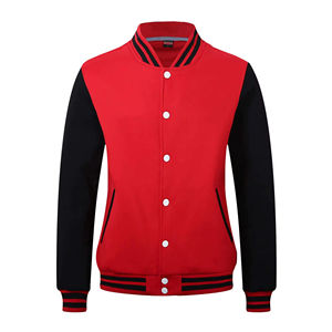 Chaqueta Universitaria de Invierno para Hombre RNSHANGER, con Bordado Frontal, Cortavientos, Estilo Casual, Manga Larga, Estilo Béisbol - Product Image 4