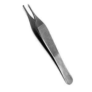 Pinces Adson Kocher 1x2, pinces à pansements, instruments chirurgicaux, pinces à pansements pour manipuler des tissus délicats - Product Image 1
