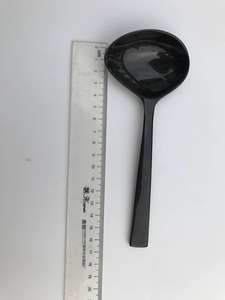 Cuillère à œufs en corne faite à la main, écologique, compatible lave-vaisselle, ustensiles de cuisine, fabriqué en Inde - Product Image 4