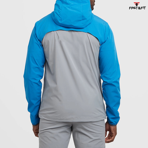 Veste à capuche en toile souple personnalisée de qualité supérieure avec logo frontal pour la mode d'hiver, fabriquée au Pakistan - Product Image 2