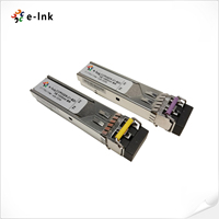 3G-SDI CWDM SFP Transceiver optik 18 panjang gelombang Transceiver 40km dan 60km pilihan untuk transmisi serat Video HD
