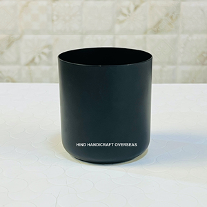 โหลเทียนโลหะพร้อมที่เก็บเทียนตามขนาดและตกแต่งจากอินเดียโดย hho - Product Image 2