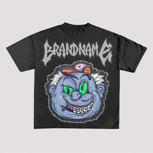 T-shirt en coton pour hommes de haute qualité pour hommes Impression ample à séchage rapide Chemise 100% coton - Product Image 4