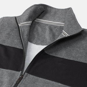 Chándal de invierno informal para hombre, conjunto de dos piezas, chándal para correr, chaqueta con cremallera, chándal a juego para hombre - Product Image 4