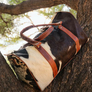 กระเป๋าเดินทางหนังวัวแท้ขายดี 100% คุณภาพสูงสุด แฟชั่นลำลอง กระเป๋าเดินทางหนังวัวแท้ - Product Image 5