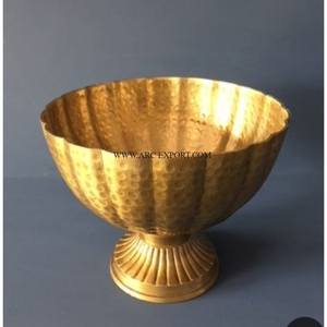 Bol de service à chocolat moderne de style Gulf Table à manger Bol en métal pour événements de mariage Fêtes Bonbons et bol à chocolat Fourniture - Product Image 2