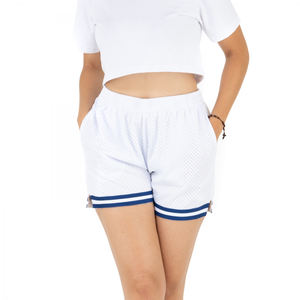 Short de sport athlétique taille haute pour femme Vêtements de jogging en maille élégante avec poches Short de basket-ball pour femme - Product Image 2