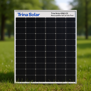 แผงโซลาร์เซลล์แบบโมโนคริสตัลไลน์ครึ่งเซลล์ Trina Solar Vertex 450W ชนิด N-Type - Product Image 3