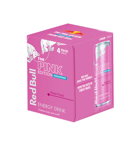 Red Bull The Pink Edition Waldbeere Energy Drink 24 Pack 250ml Cans <b>Zero</b> <b>Sugar</b> 80mg Caffeine Per Can For Distributors Wholesale - Product Image 5