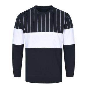 เสื้อสเวตเชิ้ตผู้ชายแบบสั่งทำพิเศษสำหรับฤดูหนาว ผลิตจากผ้าฝ้ายผสมโพลีเอสเตอร์คุณภาพพรีเมียม คอกลม - Product Image 1