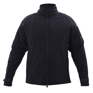 Logotipo personalizado de los hombres al aire libre chaquetas de concha suave impermeable a prueba de viento senderismo Camping abrigo hombre táctico Softshell chaqueta para hombre - Product Image 5