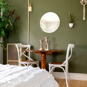 Ensemble de piliers de bougeoir rustique de 3 bougeoirs de style campagnard Farmhouse Valentines day christmas holiday home decoration - Product Image 4