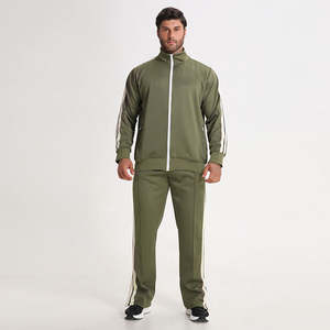 Conjunto Deportivo de Alta Calidad 100% Algodón para Hombre, Sudadera con Capucha y Cremallera y Pantalones Deportivos, Ropa de Entrenamiento Informal, Conjunto Deportivo Masculino - Product Image 5