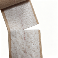 Bandage élastique à chevrons EAB avec ligne centrale jaune, bandage de compression médical respirant pour blessures musculaires