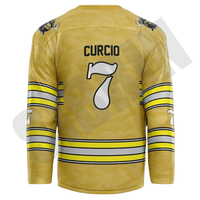 Maillots de hockey sur patins à roulettes sublimés sur mesure Sibrin |   Noms et numéros d'équipe entièrement personnalisés, respirants et anti-humidité