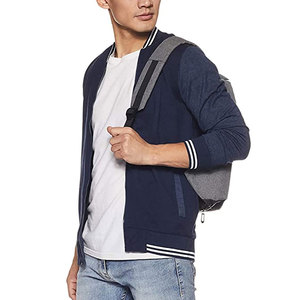 Vente en gros de vestes d'université bon marché pour hommes, dernière conception, meilleure qualité en polaire pour le corps, veste de baseball universitaire pour hommes - Product Image 3