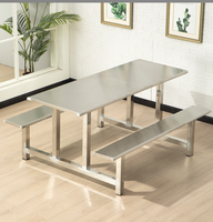 Chaise de table à manger en acier inoxydable Ensemble de table à manger pour 4 6 8 personnes/table à manger extensible et chaises