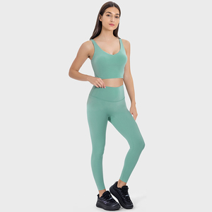 Nuevo Conjunto Deportivo Premium para Mujer, Leggings de Yoga con Cintura Alta Elástica, Venta al por Mayor OEM, 2025 - Product Image 1