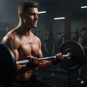 Guantes de gimnasio transpirables para entrenamiento con pesas, guantes de gimnasio de medio dedo, guantes con soporte para muñeca, guantes de gimnasio transpirables, guantes de levantamiento - Product Image 4