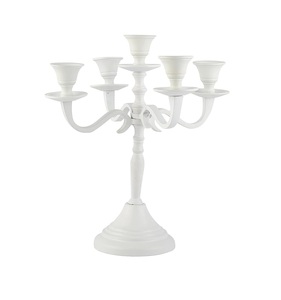 Decorative Metal Candle Holder With Curved Stand Ideal For Modern Living Room And <b>Bedroom</b> Decoration Purpose - Product Image 2
