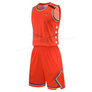 Top Selling Custom Made Breathable 100% Polyester Anti-Bacterial Quick Dry Sleeveless Unisex Basketball Uniform <b>Cheap</b> Sports - Product Image 2