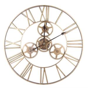 Grande Horloge Murale en Métal de Style Moderne de 42cm, Design d'Aiguille d'Art de Luxe, Face Unique, pour Salon Intérieur Placement - Product Image 6
