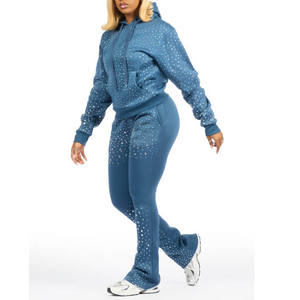 Conjunto Deportivo Informal de Verano para Mujer, Transpirable y Cómodo, para Entrenamiento y Running - Product Image 3