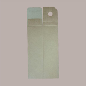 10 Uds. Caja de cartón marrón Lisa para 1 botella Magnum de 1,5 Lt bebidas energéticas laminación brillante y grabado en relieve 120x120 H395 mm - Product Image 5