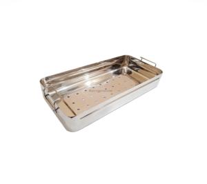 Caja de Instrumentos Quirúrgicos de Acero Inoxidable de 6×12×3 Pulgadas - Contenedor de Almacenamiento y Esterilización de Grado Médico para Instrumentos Quirúrgicos - Product Image 5