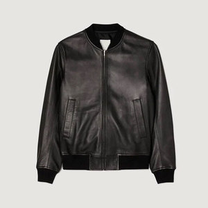 Vente en gros de vestes en similicuir pour hommes personnalisés OEM manteaux de motard élégants de moto de styles vintage fournisseur en gros - Product Image 1