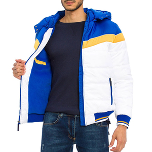 Veste matelassée à capuche pour homme, best-seller, imperméable, coupe-vent, respirante, fermeture éclair, mode d'hiver, OEM personnalisable - Product Image 5