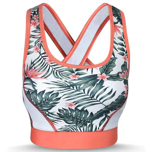 Soutien-gorge de sport tendance, couleur personnalisée, grande taille, haute demande, respirant, meilleures couleurs et design, soutien-gorge de sport par sublimation pour femmes - Product Image 2