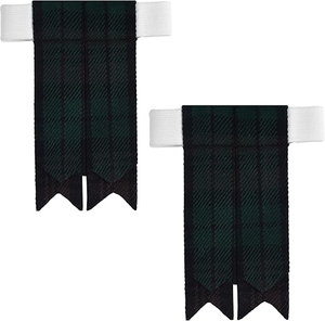 Scottish Kilt Hose <b>Socks</b> Flashes Ross Hunting Tartan / Acrylic Wool Tartan Flashers by <b>House</b> of Scottish Kilt Flashes Fashion - Product Image 3