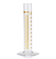 Cilindro Medidor de Lluvia de Vidrio Borosilicato Transparente de Alta Calidad, 20 mm, Graduación de 0.2 ml, Precio Razonable, para Laboratorio