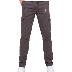 Pantalones Cargo de Lona Estilo Safari para Hombre, 100% Algodón, Ecológicos, Resistentes al Viento, de Secado Rápido, Antiarrugas, Antiretráctiles, con Cierre de Cordón - Product Image 1