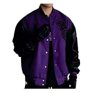 Chaqueta tejida informal de invierno de la mejor edición, logotipo personalizado, tendencia, estilo universitario, precio bajo, buen método del fabricante, no tejido - Product Image 6