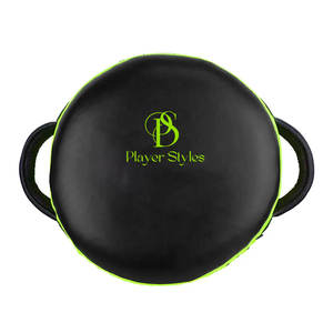 Escudo de boxeo de cuero PU de piel de vaca de alta calidad profesional Impresión de logotipo personalizado más vendido diseñado para participantes adultos de MMA - Product Image 2