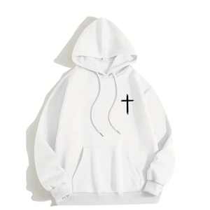 Vente flash : sweats à capuche en polaire pour homme, manches longues, pour l'hiver, 100% coton, respirant, séchage rapide, 300g, haute qualité, teinture unie - Product Image 1