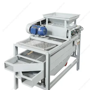 Customized automatic almond sheller Apricot core breaking machine Nut cashew shelling machine Almond walnut sheller