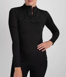 Camisa de Manga Larga para Equitación, Capa Base Transpirable de Alto Rendimiento para Competencia Ecuestre - Product Image 5