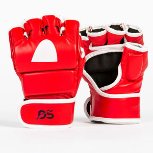 ผู้ผลิตบริการ OEM สำหรับถุงมือ MMA กันน้ำ น้ำหนักเบา ขนาดสั่งทำ ผลิตจากหนัง พร้อมโลโก้สั่งทำ - Product Image 1